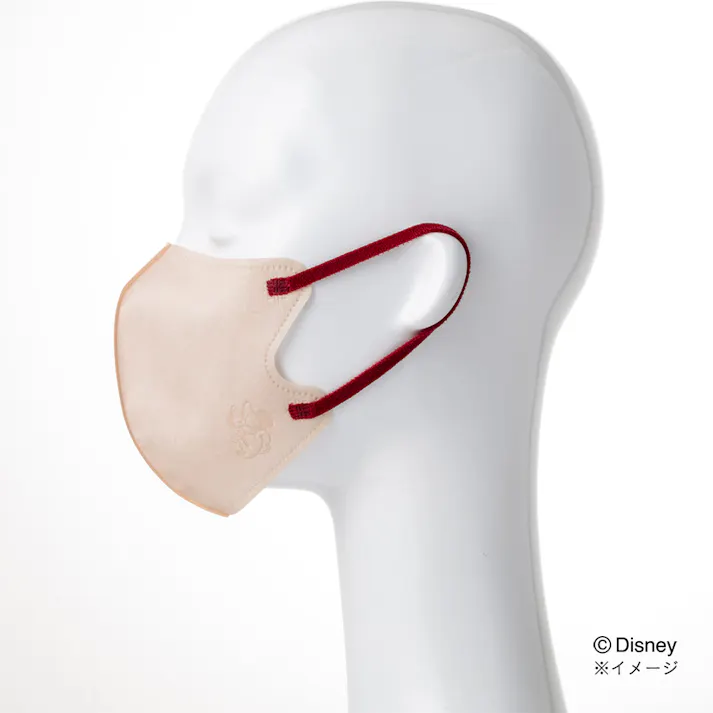 立体バイカラーマスク ミニーマウス 30枚