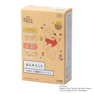 カインズ ディズニー ばんそうこう くまのプーさん 40枚入