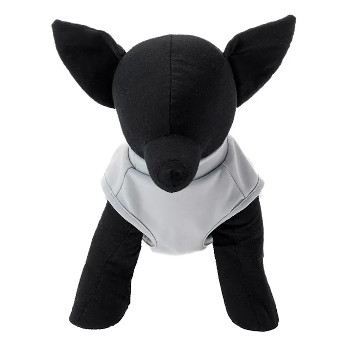 【送料無料】スムースカットソー グレー Mサイズ ペット服(犬の服)(販売終了)