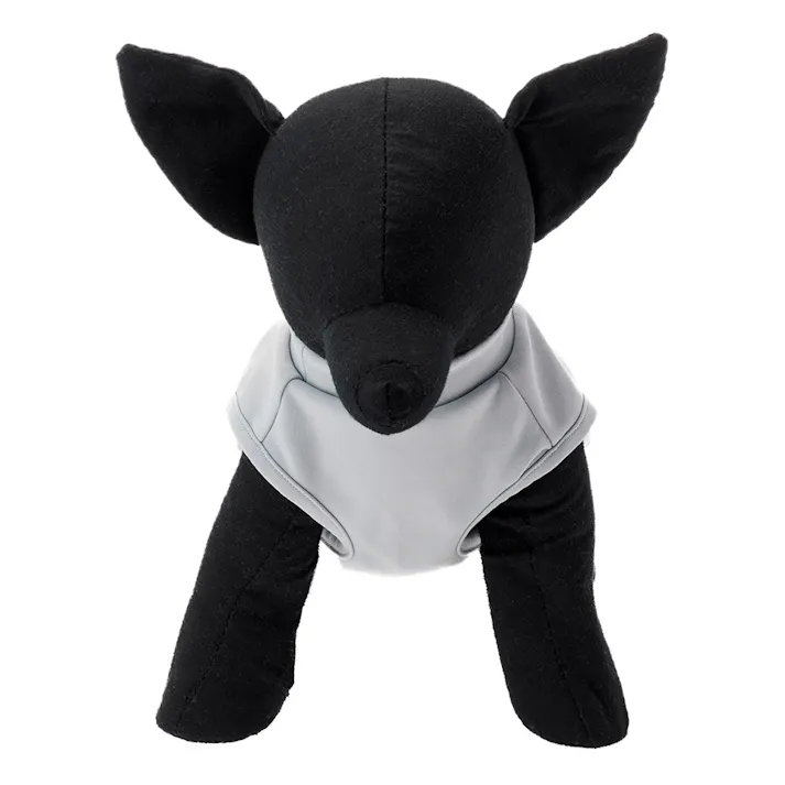 【送料無料】スムースカットソー グレー SDサイズ ペット服(犬の服)