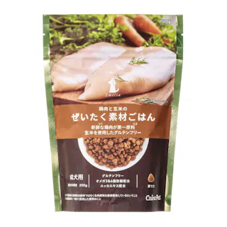 スマイリア 鶏肉と玄米のぜいたく素材ごはん 200g 成犬用