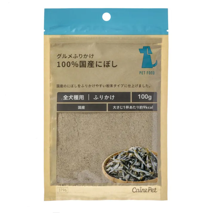 グルメふりかけ 100%国産にぼし 100g