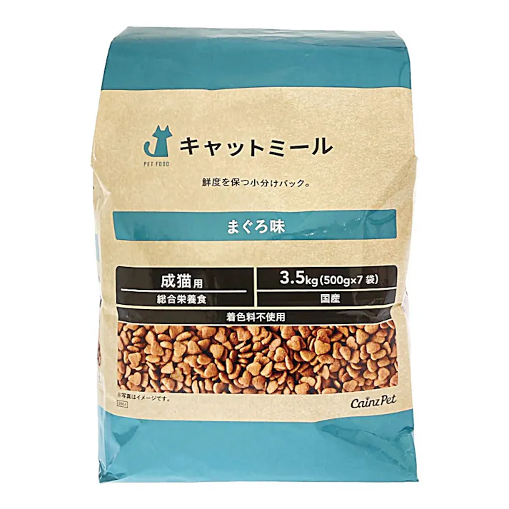 カインズ キャットミール 成猫用 まぐろ味 3.5kg キャットフード