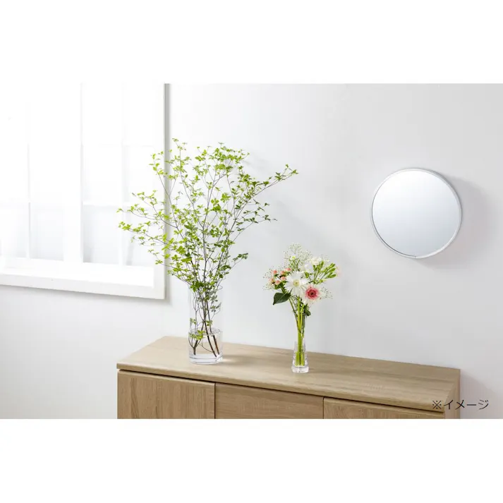 カインズ 割れにくいポリカ花瓶 丸型 幅12×高さ25cm 1225