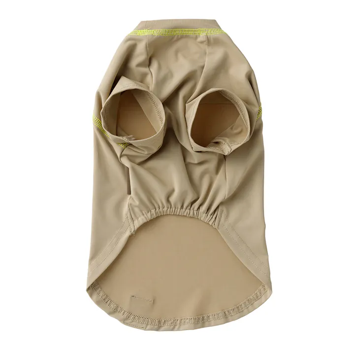 【送料無料】花粉対策カットソー ベージュ Lサイズ ペット服(犬の服)(販売終了)