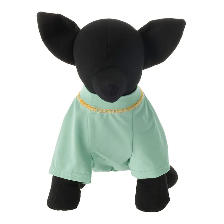 【送料無料】花粉対策カットソー ミントグリーン Sサイズ ペット服(犬の服)