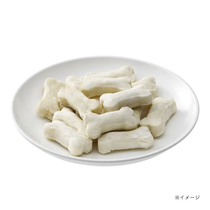 ホワイトクランチガム 骨型 ミニ ミルク風味 20本入