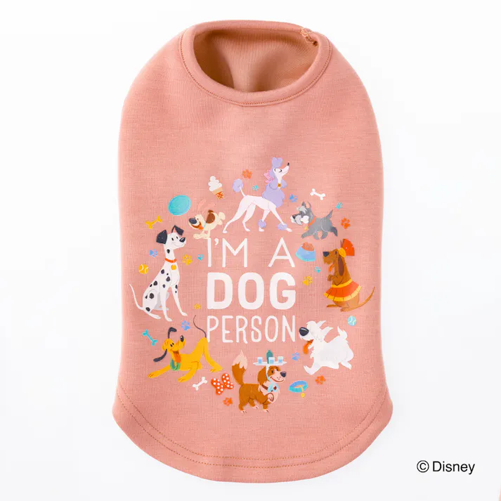 【送料無料】カットソー ディズニーキャラクター ピンク S ペット服(犬の服)
