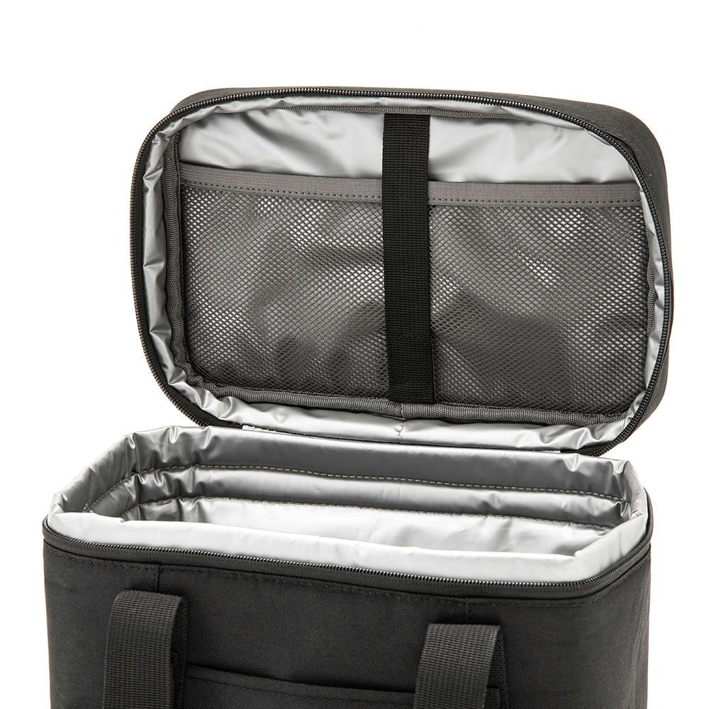 カインズ ソフトクーラーバッグ M ブラック | キャンプ・バーべ