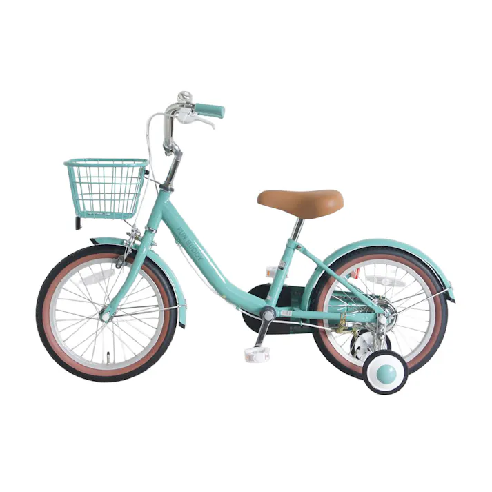 【自転車】幼児車 FUN BUDDY ファン バディ 18型 ミントブルー