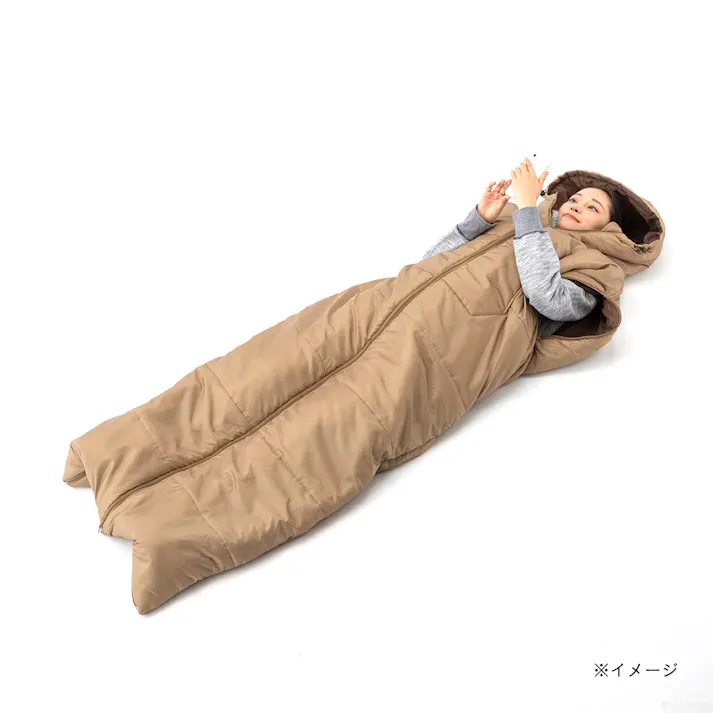 カインズ 着られるシュラフ