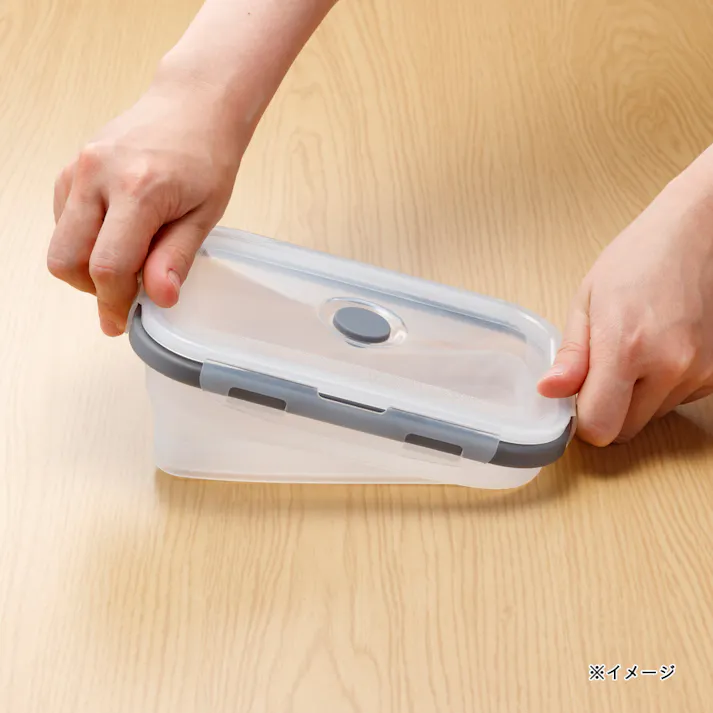 折りたためる保存容器 Lサイズ