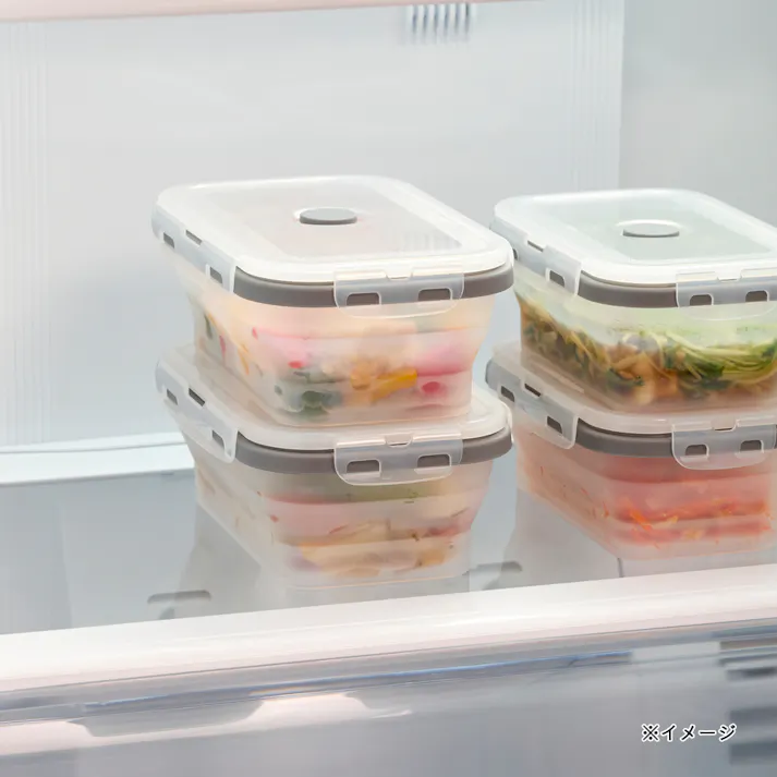折りたためる保存容器 Lサイズ