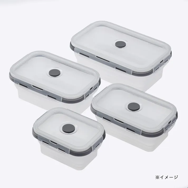 折りたためる保存容器 Lサイズ