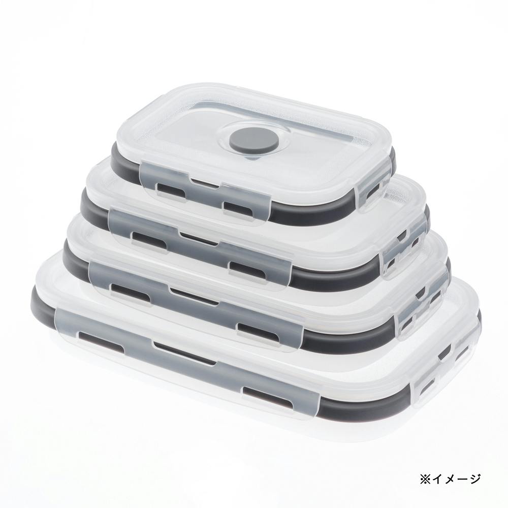 折りたためる保存容器 Lサイズ | 保存容器 通販