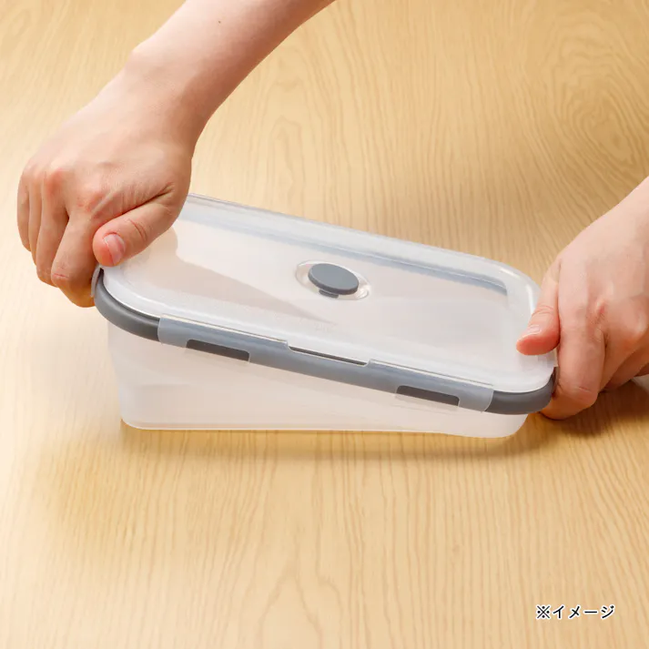 折りたためる保存容器 LLサイズ