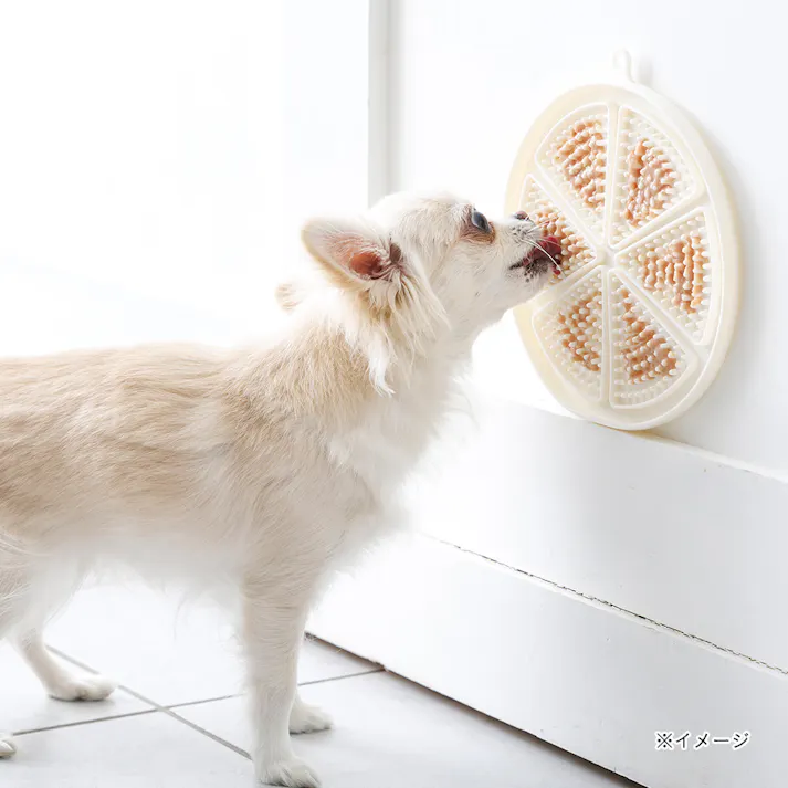 早食い防止マット サークル ホワイト