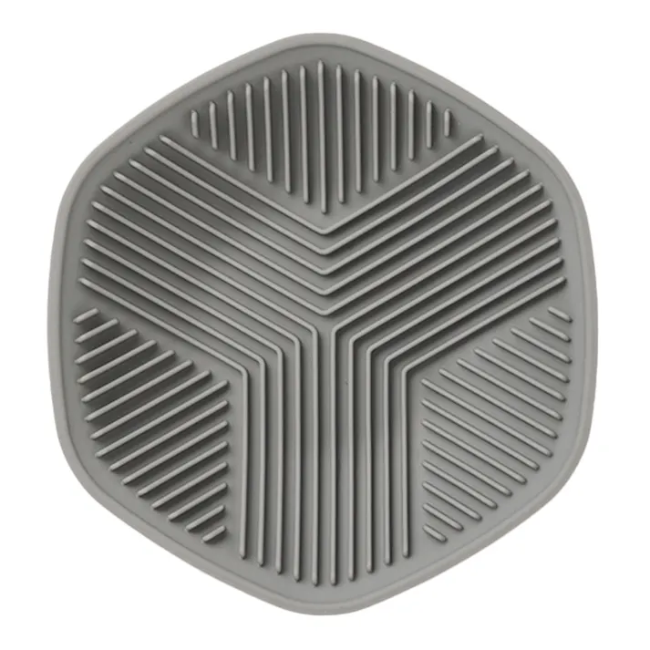 早食い防止マット ボウル ライトグレー