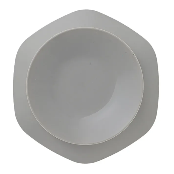 早食い防止マット ボウル ライトグレー