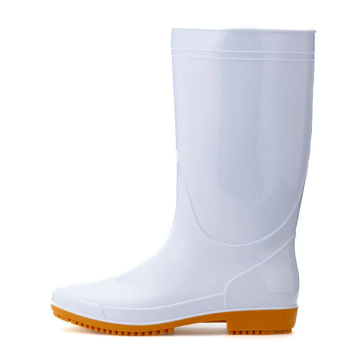 耐油耐滑白長靴 26.0cm
