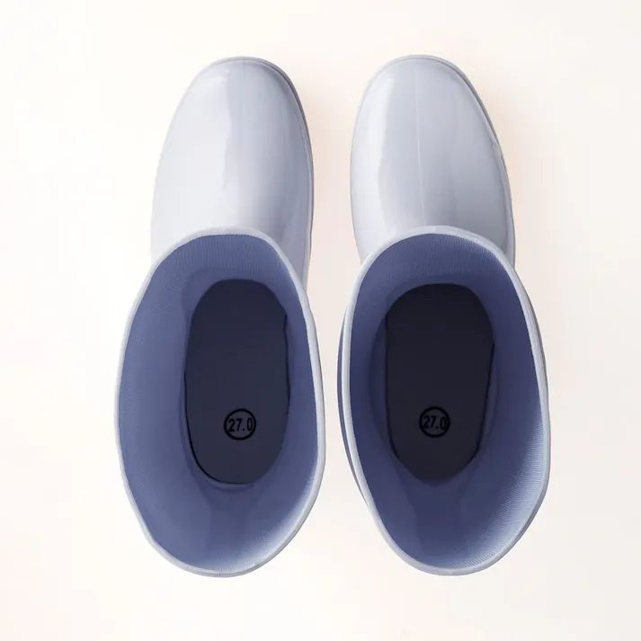 耐油耐滑白長靴 27.0cm