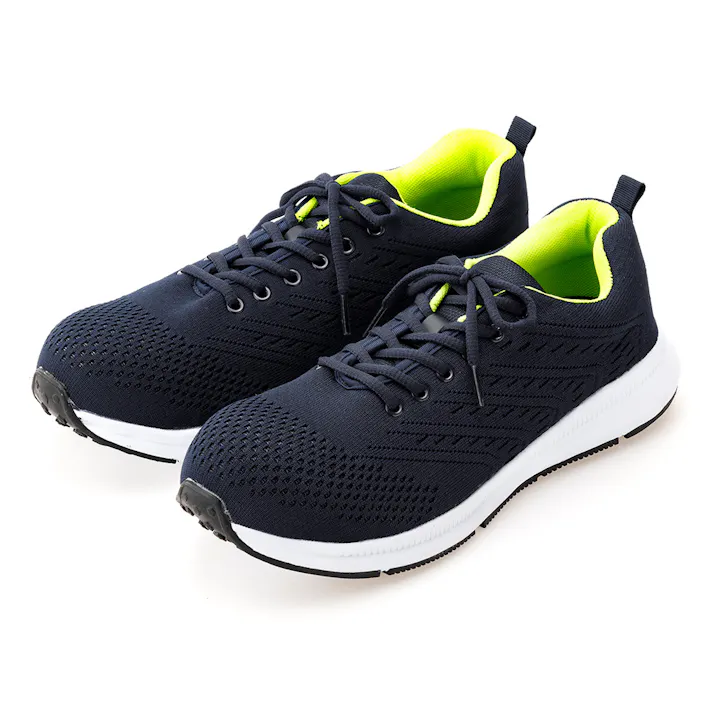 カインズ 軽量安全スニーカー ネイビー 25.0cm