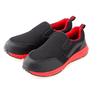 カインズ 安全スニーカー スリッポン ブラック 25.5cm