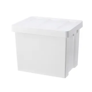 整理しやすいハードボックス Skitto 深型 ホワイト