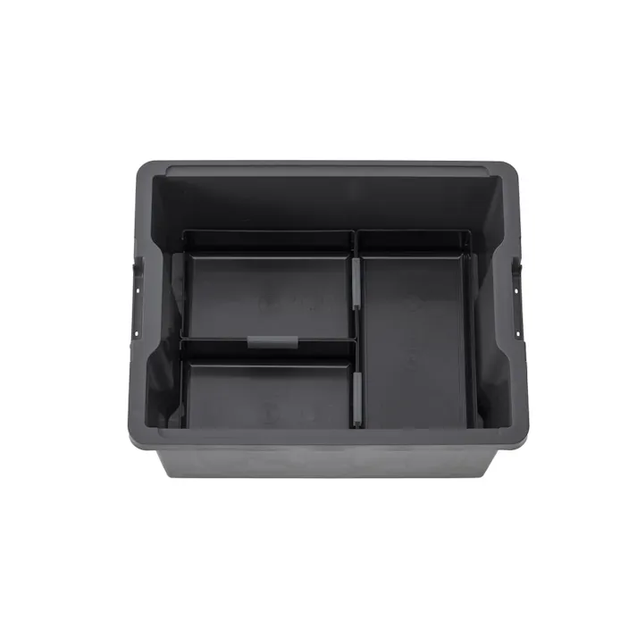 整理しやすいハードボックス Skitto 浅型 グレー