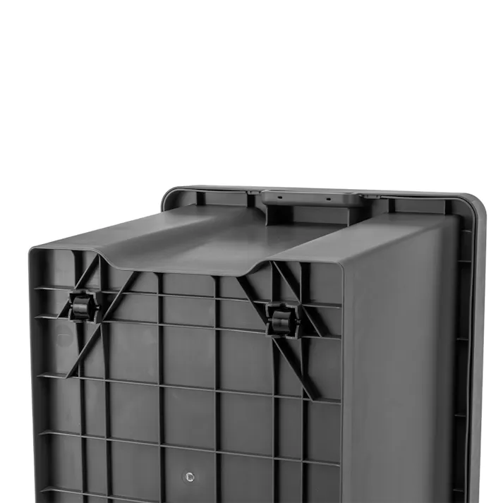 整理しやすいハードボックス Skitto 浅型 グレー