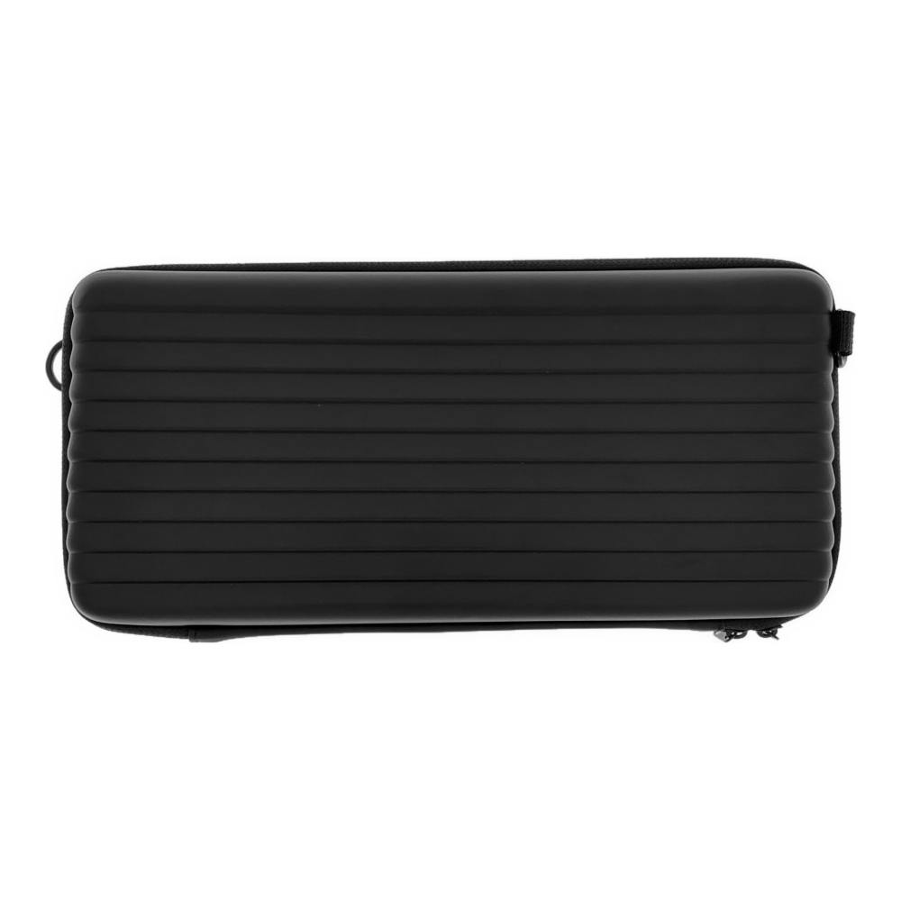 TRADDY ボックス型ミニバッグ ブラック L 幅28.5cm 奥行13cm 高さ5.5cm