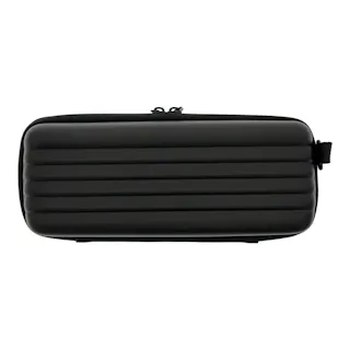 TRADDY ボックス型ミニバッグ ブラック スリム 幅21cm 奥行8.5cm 高さ6cm