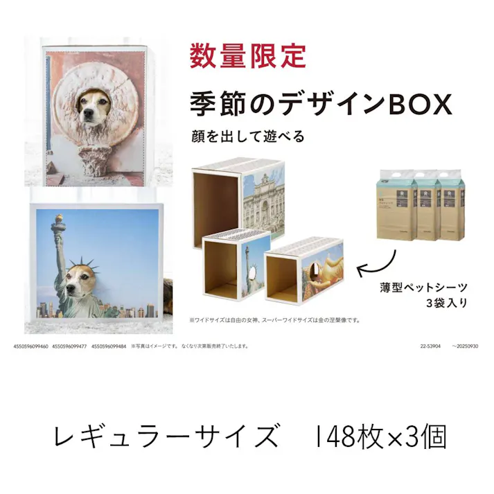 薄型ペットシーツ レギュラー 夏デザインケース