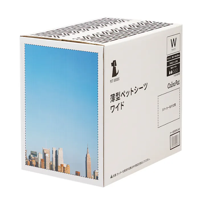 薄型ペットシーツ ワイド 夏デザインケース