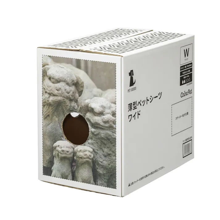 薄型ペットシーツ ワイド わん祭りデザインケース