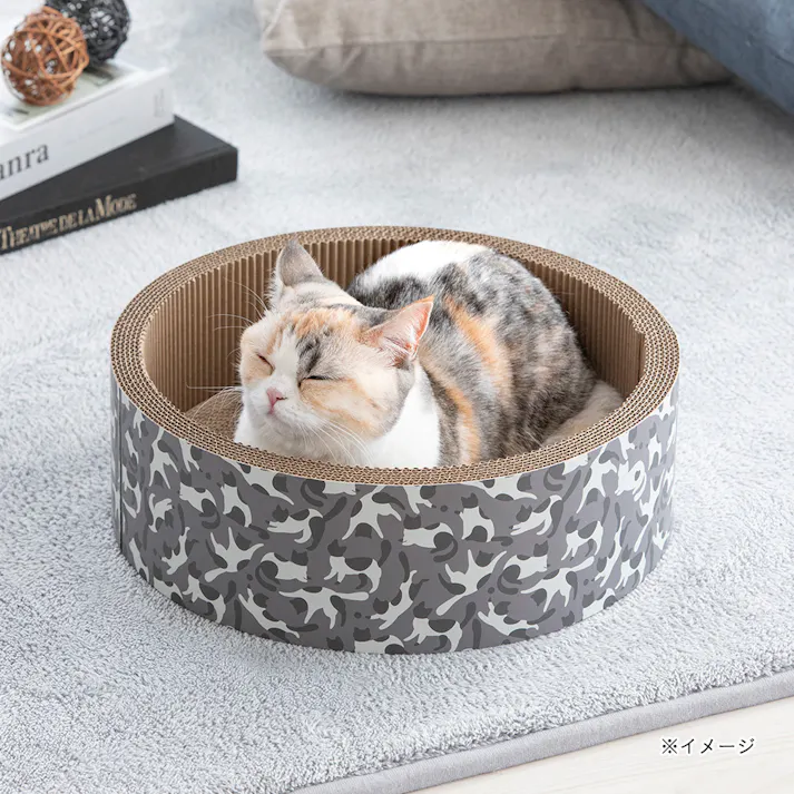 サークルスクラッチャー ネコ迷彩