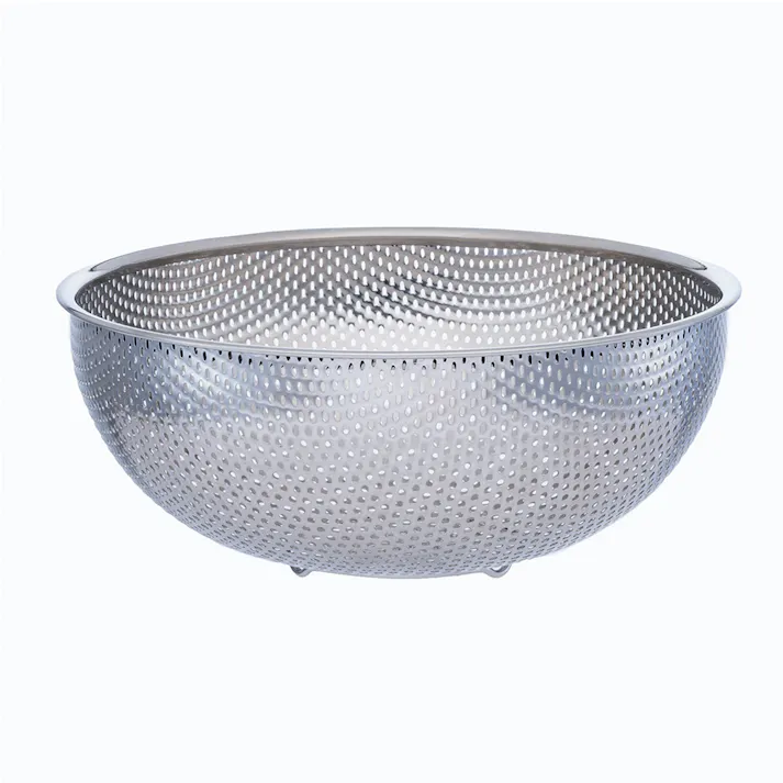 ステンレスパンチングザル 24cm