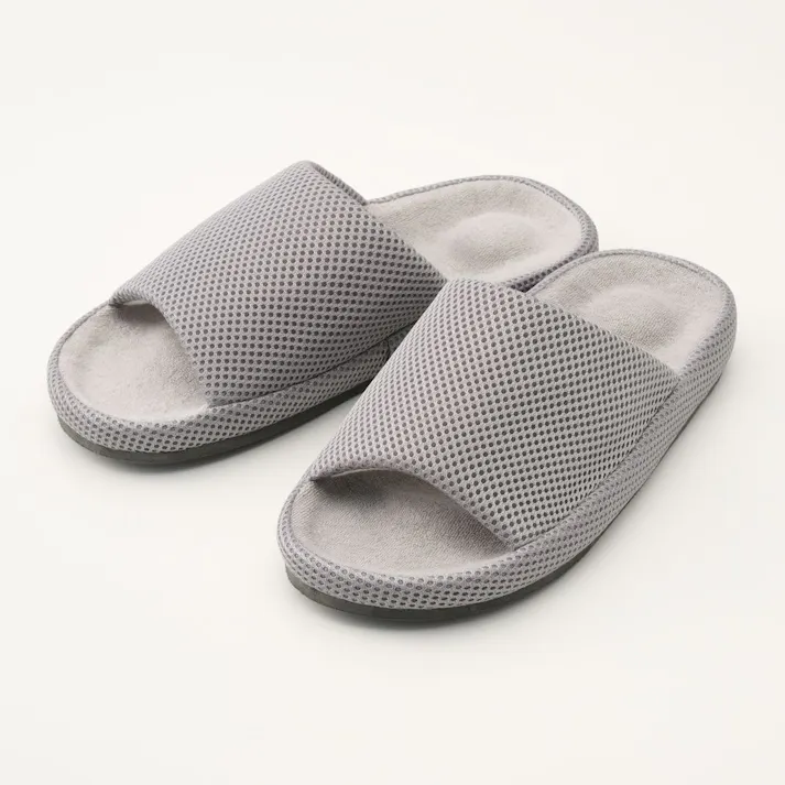 足裏硬刺激立体インソールスリッパ 25-27cm