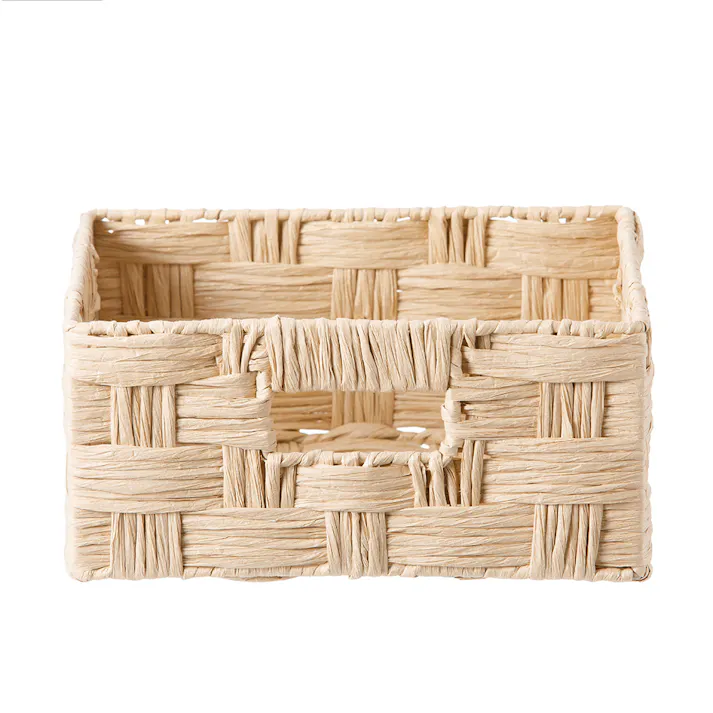 天然素材風ペーパーインナーボックス アイボリー S