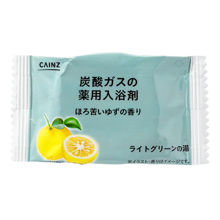 カインズ 薬用炭酸入浴剤 ゆずアソート 40g×66錠(6種類×各11錠)