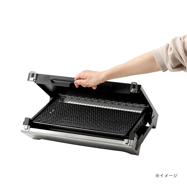 カインズ 開いてすぐ使えるバーベキューコンロ M