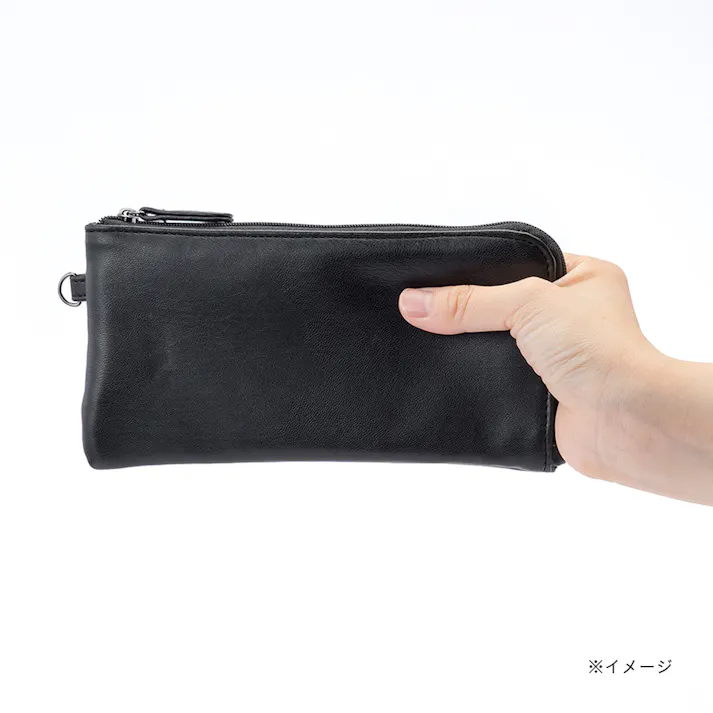 ソフトレザー L字ファスナー長財布
