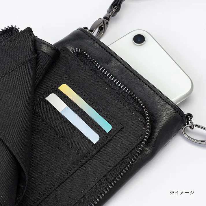 ソフトレザー スマホが入るショルダーバッグ