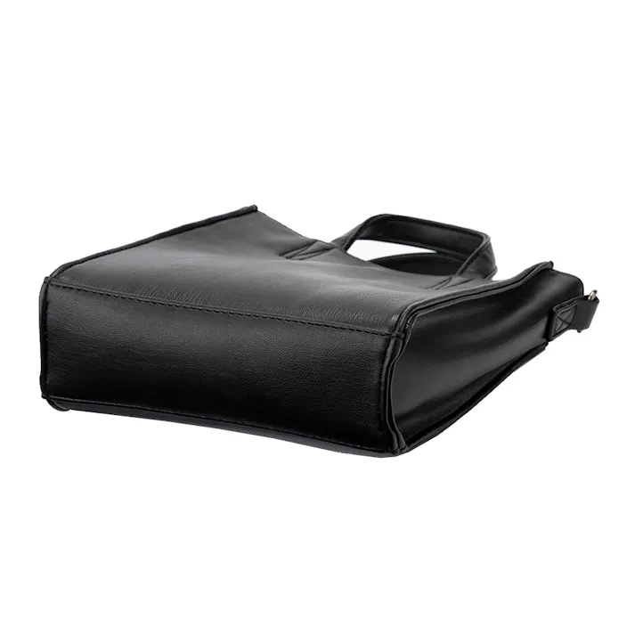 ソフトレザー ミニトート型ショルダーバッグ