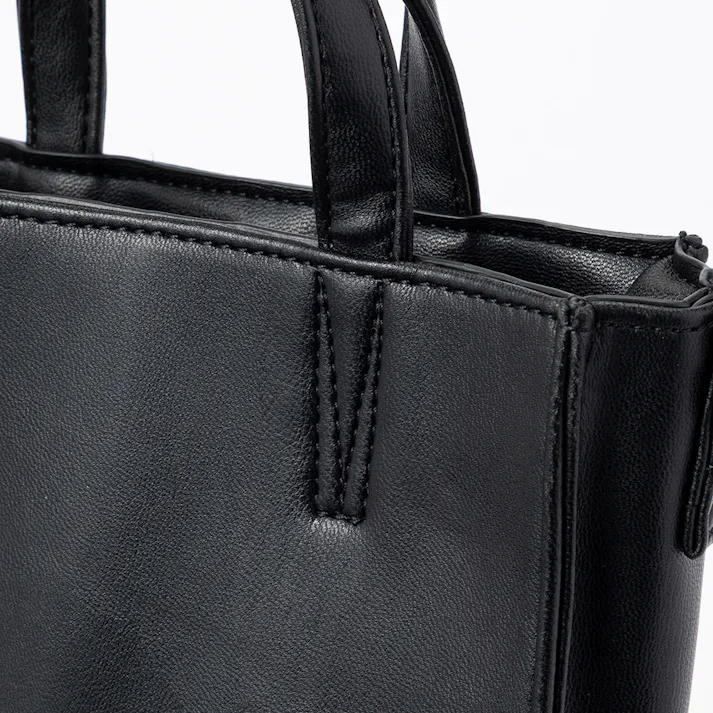 ソフトレザー ミニトート型ショルダーバッグ