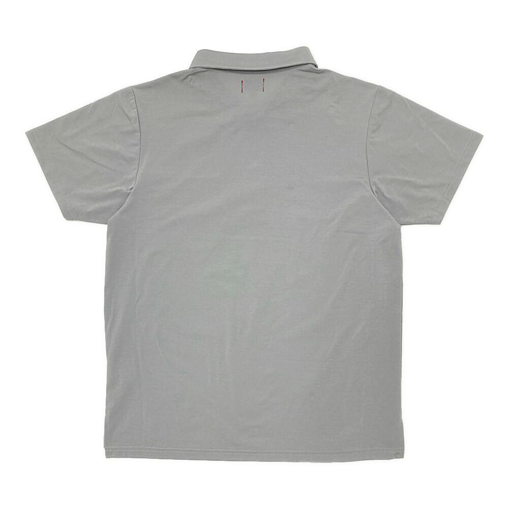 【新品・タグ付き】ANEW メンズ ポロシャツ XL グレーホワイト ペイント 0000308629000.jpg