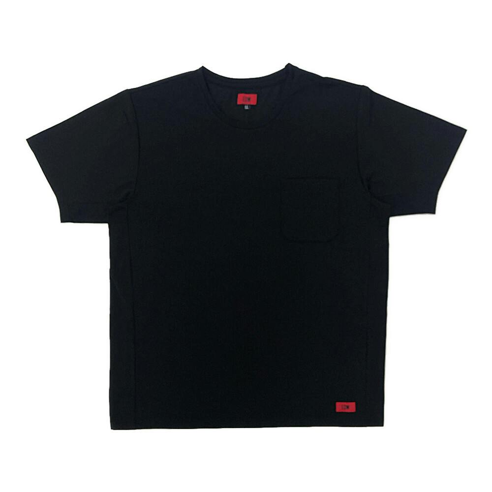 EDW ポケット付きTシャツ 半袖 LL ブラック シャツ・ブルゾン EDW ポケット付きTシャツ 半袖 LL ブラック シャツ・ブルゾン
