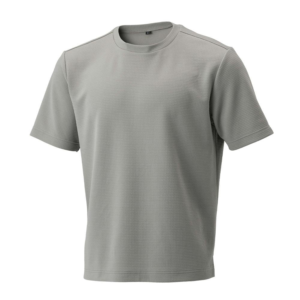 GDワッフルTシャツ 半袖 L グレー | 作業着・作業服・安全靴