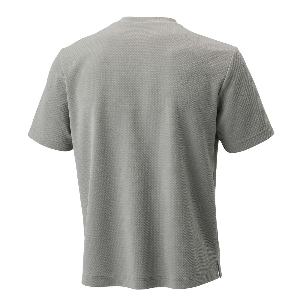 GDワッフルTシャツ 半袖 L グレー | 作業着・作業服・安全靴