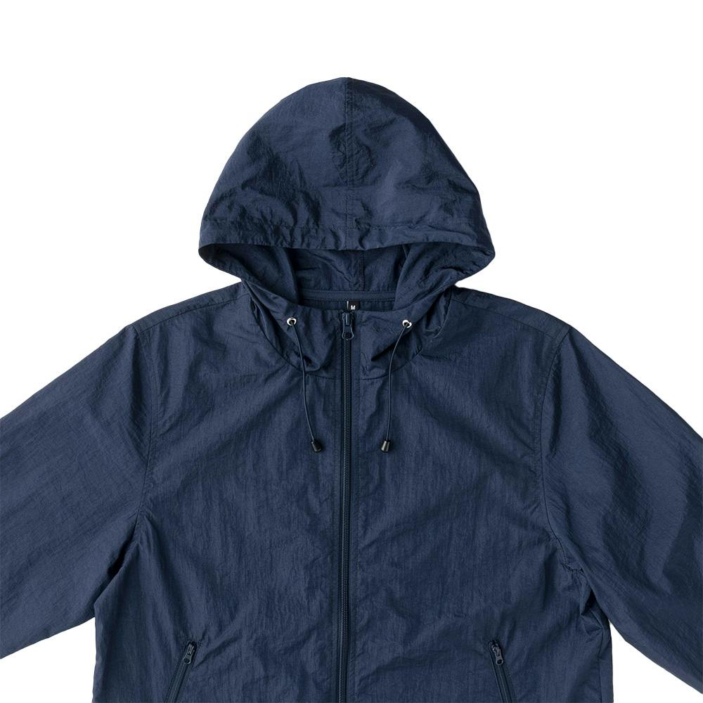 婦人ナイロンジャケット L ネイビー | 作業着・作業服・安全靴 通販